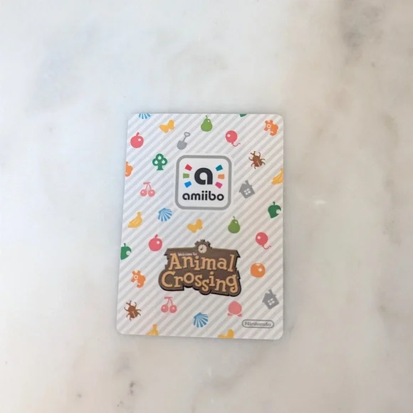 Blue Bear 032 Animal Crossing NINTENDO Amiibo Card Series 1 MINT NEW HORIZON - Picture 2 of 2